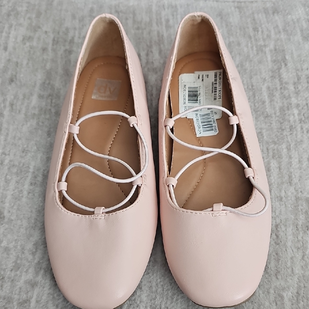 Dolce Vita Light Pink Ballet Flats - Picture 2 of 3